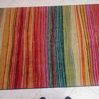 Tappeto Moderno Multicolore a Righe - 190x132 cm