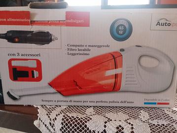 aspirapolvere e aspira liquidi x auto 12v