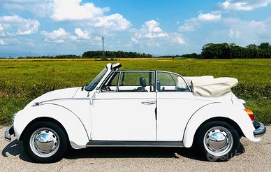 Maggiolino Cabrio 1973 motore nuovo fattura