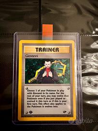 Pokemon Giovanni 18/132 - Gym Challenge - 1 Ed.