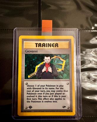Pokemon Giovanni 18/132 - Gym Challenge - 1 Ed.