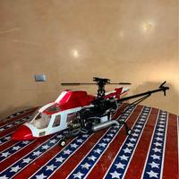 Elicottero Rc Augusta A109E con motore a scoppio.