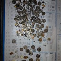 Lotto meccanismi orologi collezione con quadranti