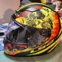 Casco Integrale Moto Doppia Visiera Ls2 FF320
