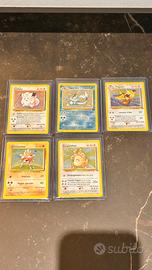 carte pokemon holo vintage
