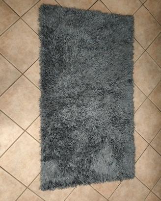 tappeto pelo medio blu