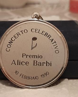 Medaglia commemorativa Alice Barbi