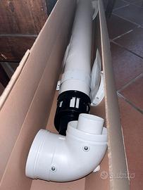 Kit scarico fumo caldaia