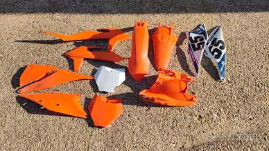 carene ktm, cruna catena, cerchio posteriore 