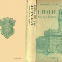 L'Italie par le textes