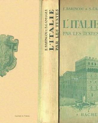 L'Italie par le textes