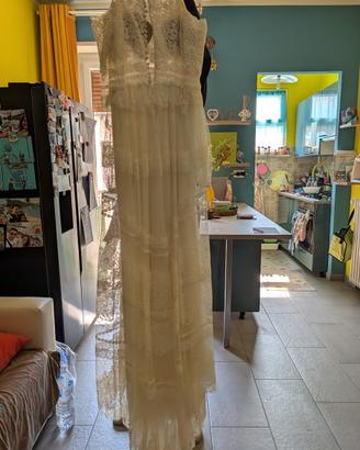Abito in pizzo stile boho–chic
