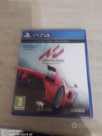 Assetto corsa videogioco per ps4