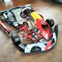 Go kart completo 125 avviamento elettrico
