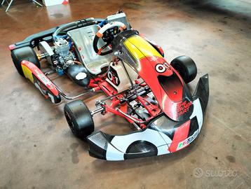 Go kart completo 125 avviamento elettrico