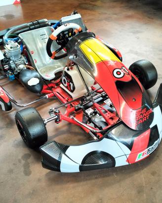 Go kart completo 125 avviamento elettrico