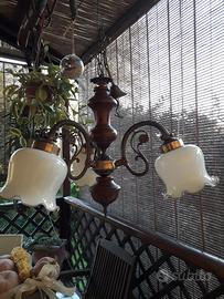 vecchi lampadari usati