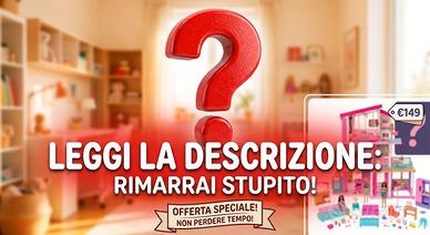 Barbie Dreamhouse X 110 cm + tanti accessori 
