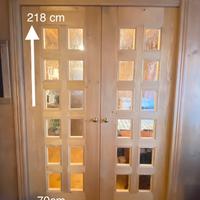 PORTA  SCORREVOLE a due ante