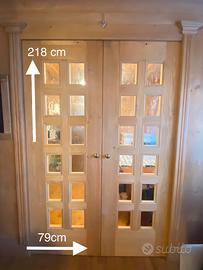 PORTA  SCORREVOLE a due ante