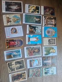 Lotto di immaginette sacre 