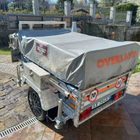 Carrello appendice con tenda