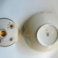 Ciotola antica in ceramica KPM Kristal