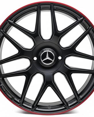 4 Cerchi da 22' in Lega - Inovit - Hp468 - Mercede