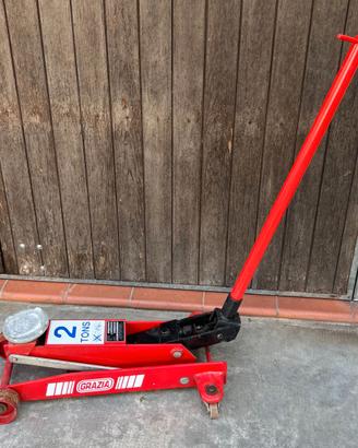 Cric idraulico a carrello(H: 55 cm)