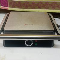 Enkho - Bistecchiera Grill elettrico 1400 W bicolo
