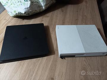 xbox one s e playstation 4