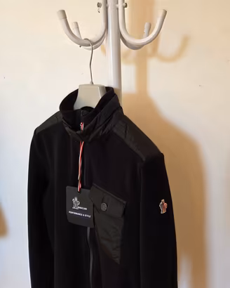 CARDIGAN NERO MONCLER GRENOBLE TG M 