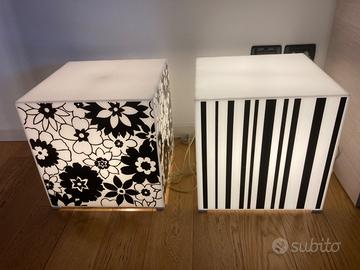 Tavolini/comodini luminosi