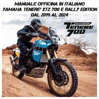 Manuale Officina Yamaha XTZ Tenerè 700 2019 - 2024