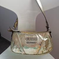 Borsa Guess originale pitone oro con tracollina