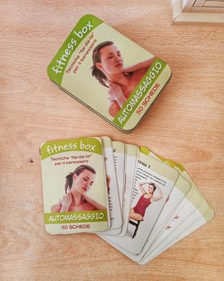 FITNESS BOX schede esercizi e automassaggio