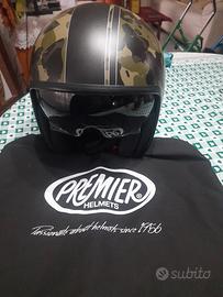 Casco moto premier vintage