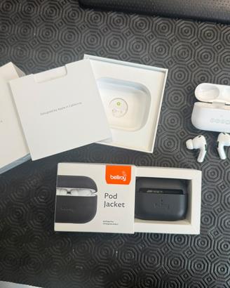 Airpods pro 2 USB-C originali e cover bellroy