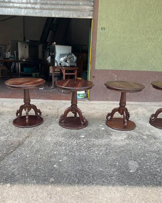 Tavoli da salotto in legno con prolunghe
