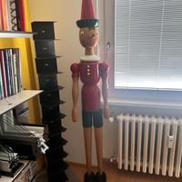 Pinocchio in legno h. 190
