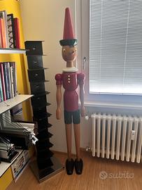Pinocchio in legno h. 190