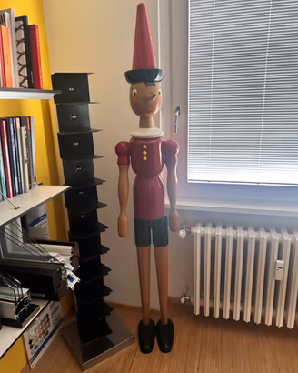 Pinocchio in legno h. 190