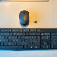 Tastiera e mouse wireless Logitech