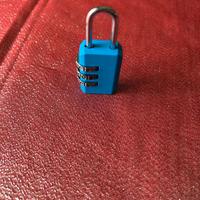 Lucchetto a combinazione ripristinabile a 3 cifre