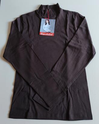 Maglia donna lupetto ebano TG 5 