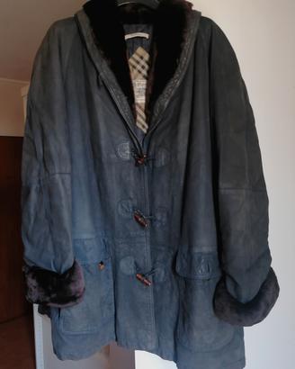 Cappotto in pelle Burberrys' da donna vintage
