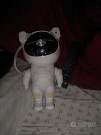 Astronauta proiettore di luci