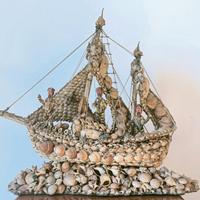 Galeone in conchiglie 