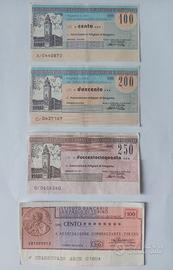 MINIASSEGNI LOTTO DA 26 PZ