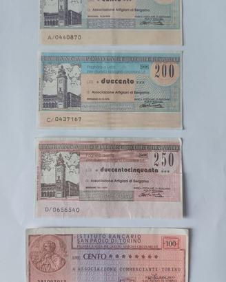 MINIASSEGNI LOTTO DA 26 PZ